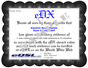 Certificate suitable for framing